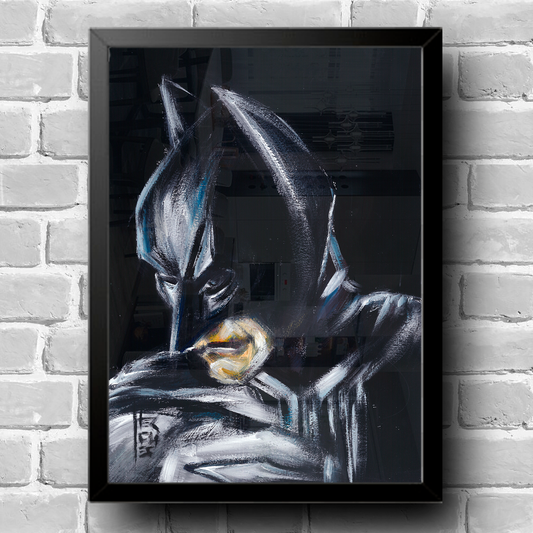 Pôster Batman por Christian Bale