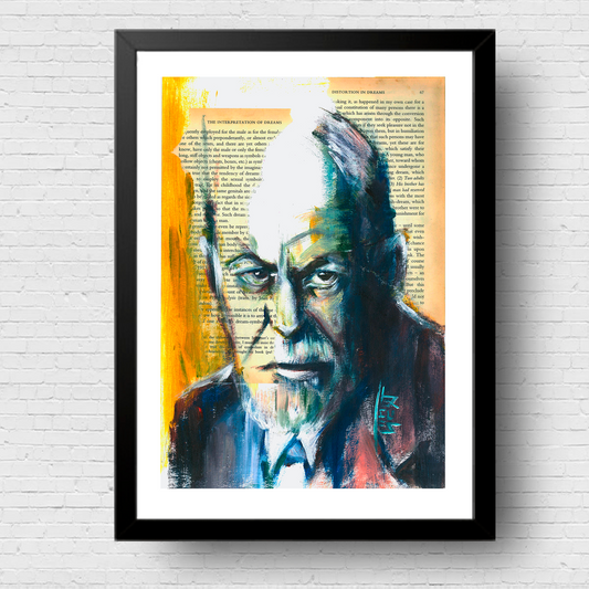 Pôster Sigmund Freud frontal